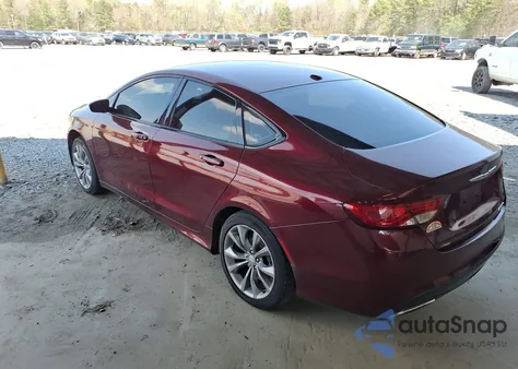 2015 Chrysler 200 S from USA, damaged, VIN 1C3CCCBB1FN585191